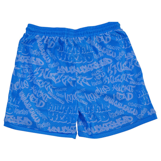Graffiti Shorts (Baby Blue)