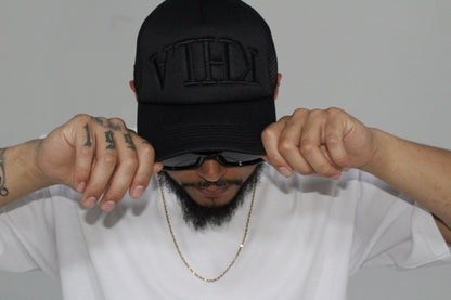 Black on Black Trucker